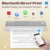 Desktop A4 Bluetooth  Printer Thermal Barcode Label Printer Printing for Business Travel  Printing