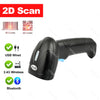 1D 2D QR Handheld Barcode Scanner Reader Bar Reader Portable USB Wireless 2.4G Bluetooth Connect PDF417 DM Code 3 in 1 1.5m Drop