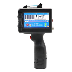 Phezer 12.7/25.4mm Label Printer Handheld Inkjet Printer QR Bar Batch Code Date Number Logo Expiry Date Coding Machine Portable