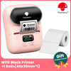 Phomemo M110 Label Printer Mini Printer Thermal Label Maker Portable Labeling Machine for Business Barcode Cable School