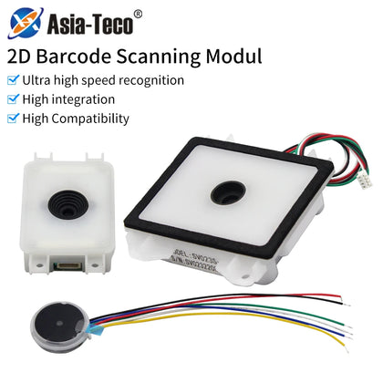 GM861 Series UART USB RS232 DC5V Barcode Scanner Reader Module 1D/2D QR Code Bar Code Reader For Android Arduino PDF417 MaxiCode