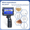 P7 25.4mm Portable Handheld Inkjet Printer for QR Barcode Batch Date Number Logo Expiry Date Coding Inkjet Coding Machine