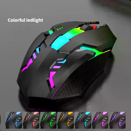 USB Wired Gaming Mouse 1200 DPI 3 Buttons Silent Mause Backlit Professional Gamer Mice Ergonomic Computer Mouse For PC Laptop