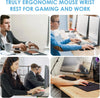 Gliding Wrist Rest, Ergonomic Wrist Rest for Mouse Gliding Palm Rest for Right  Relieve Hand Fatigue for Office Work Gaming