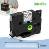 Industrial Label Printer Portable Electronic Labeller 203dpi Compatible for Brother Heat Shrink Tube Printer for Wraping Cabel