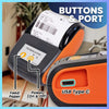 Mini Portable Thermal Printer GOOJPRT PT-210 58mm Handheld Barcode Thermal Printer 203dpi Electronic Labeler POS Android /iOS