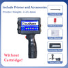 P7 25.4mm Portable Handheld Inkjet Printer for QR Barcode Batch Date Number Logo Expiry Date Coding Inkjet Coding Machine