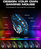 5 in 1 RGB Gaming Keyboard Mouse Combo One Handed Controller Converter  Wired Low Latency for PUBG Mobile Android iOS PC