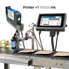 Faith 7'' Industrial Online Inkjet Printer 12.7mm QR Barcode Batch Number Logo Expiry Date Coding Machine