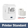 Marklife X2 Label Printer 20-50mm Thermal Bluetooth Mobile Maker for Barcode Name Date Labeling File Folder Label Tag Printing