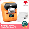 Phomemo M110 Label Printer Mini Printer Thermal Label Maker Portable Labeling Machine for Business Barcode Cable School