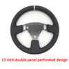 Simulated Racing Game Steering Wheel 13inchs Wheel GT Replacement For Logitech RS RS50 Hub