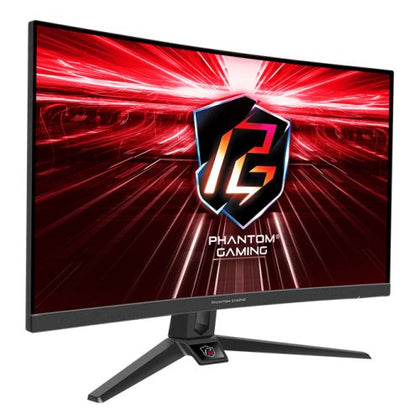 Asrock 27" FHD Curved Monitor (PG27F15RS1A) 1920 x 1080 1ms 2 HDMI DP 240Hz HDR 10 VESA