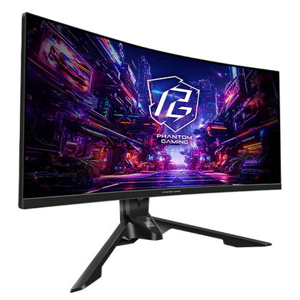 Asrock 34" WQHD Curved Gaming Monitor (PG34QRT2B) 3440 x 1440 1ms 2 HDMI 2 DP 180Hz USB VESA