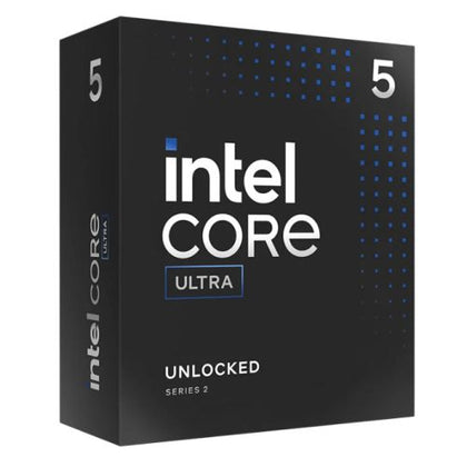 Intel Core Ultra 5 245K CPU 1851 5.2GHz Turbo 14-Core 125W (159W Turbo) 24MB Cache Unlocked Arrow Lake NO HEATSINK/FAN