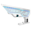 Asus ROG Herculx Graphics Card Holder 3D ARGB Lightning Stand Design Supports Height of 72-128mm Magnetic Spirit Level White