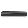 TP-LINK (VIGI NVR2016H-16MP) 16 Channel PoE+ Network Video Recorder 16-Channel Live View 4K HDMI Output 140W PoE Budget 2x SATA H.265+