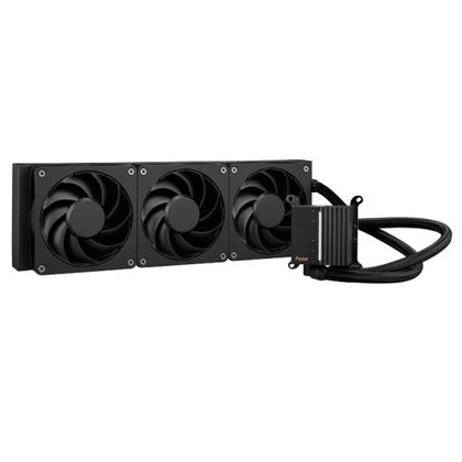 Asus ProArt LC 360 Liquid CPU Cooler 3 Phase Motor Alphacool Apex Stealth Metal Power Fans illuminated Status Meter