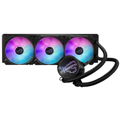Asus ROG Ryuo III 360 ARGB 360mm Liquid CPU Cooler 8th Gen Asetek Pump 3 x ARGB Fans Anime Matrix LED Display