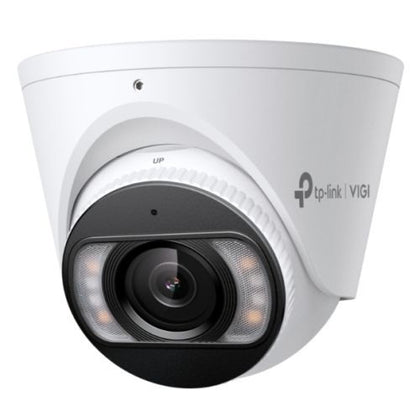 TP-LINK (InSight S485 2.8MM) VIGI 8MP Full-Colour Turret Network Camera w/ 2.8mm Lens IP67 PoE AI Detection/Classification Two-Way Audio H.265+