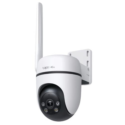 TP-LINK (TAPO C501GW) Outdoor Pan/Tilt 4G LTE 1080P Security Camera Dual Mode 4G/PoE 360° Smart AI Detection Sound & Light Alarm 2-Way Audio