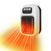 Wall Mounted Portable Small  With Remote Control, Adjustable Silent Thermostat Suitable For Winter Home Offices Bathroom