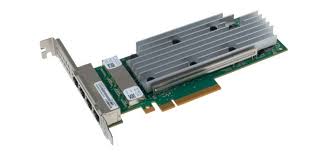 033M0K | Dell QLogic QL41164 4 x Port 10GBase-T RJ-45 PCI Express x8 Converged Network Adapter Card