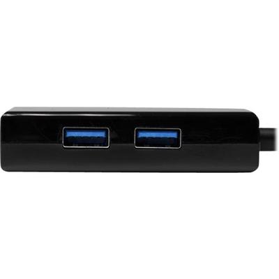 USB31000S2H | StarTech USB 3.0 to Gigabit Network Adapter with Built-In 2-Port USB Hub