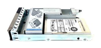 003WWG Dell 3.84TB SAS 12Gbps 512e Read Intensive 2.5-inch Solid State Drive with 3.5-inch Hybrid Carrier