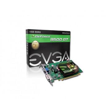 01G-P3-N958-LR | EVGA GeForce 9500 GT 1GB 128-Bit DDR2 PCI Express 2.0 x16 HDCP Ready D-Sub/ HDTV / S-Video Out/ DVI Video Graphics Card