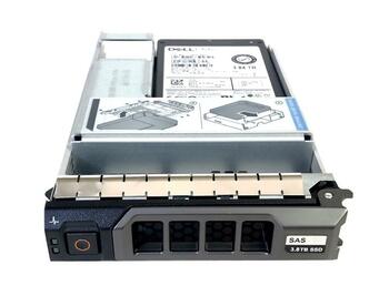 01YFR Dell 3.84TB SAS 12Gbps 512e 2.5-inch Internal Solid State Drive with 3.5-inch Hybrid Carrier