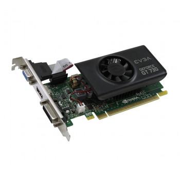 02G-P3-3733-KR | EVGA GeForce GT 730 2GB GDDR5 64bit DVI/HDMI/VGA Low Profile Graphics Card