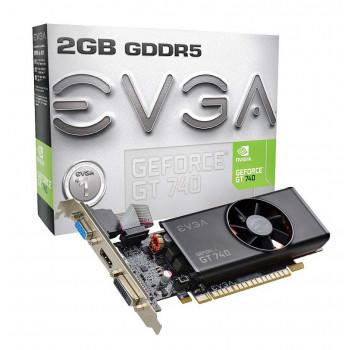 02G-P4-3740-KR | EVGA GeForce GT 740 2GB GDDR5 128-Bit DVI/HDMI/VGA Low Profile Graphics Card