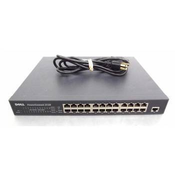 03N347 | Dell PowerConnect 2124 24-Ports Fast 10/100BaseT + 1-Port 10/100/1000BaseT Ethernet Network Switch