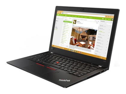 20KF001LUK | Lenovo ThinkPad X280 20KF Core i7 8550U / 1.8GHz Win 10 Pro 64-bit 8GB RAM 256GB SSD TCG Opal Encryption 2, NVMe 12.5" IPS 1920 x 1080 (Full HD) UHD Graphics 620 Laptop