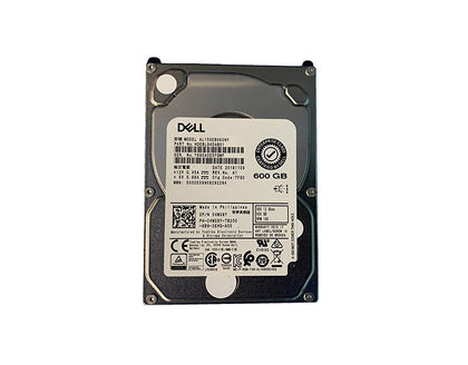 04WX8Y Dell 600GB SAS 12Gbps 10000RPM 128MB Cache Hot-Swappable 2.5-Inch Hard Drive