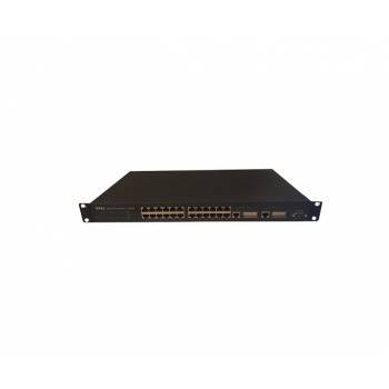 08H448 Dell PowerConnect 3024 24-Port Managed Network Switch with Rack Ears