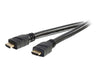 80547 | C2G 15m Active High Speed HDMI Cable In-Wall CL3-Rated HDMI Cable HDMI (M) to HDMI (M) 15 m double shielded Black