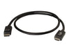 84326 | C2G DisplayPort to HDMI Adapter Cable Video Cable DisplayPort / HDMI DisplayPort (M) to HDMI (M) 2 m shielded Black