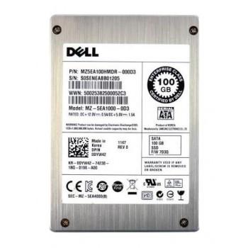 0TJ9V2 | Dell 100GB Multi-Level Cell (MLC) SATA 3Gbps Hot-Pluggable SFF 2.5-inch Solid State Drive