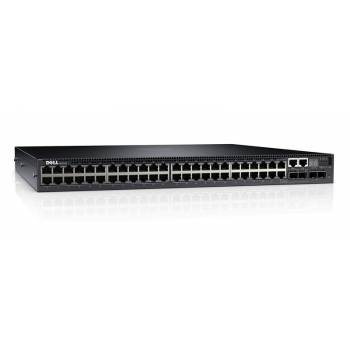 0Y983J | Dell PowerConnect N2048P 48-Port PoE 10/100/1000-Base-T and 2 X 10Gigabit SFP+ Layer-3 Gigabit Switch