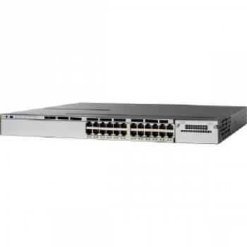 WS-C3750X-24P-S-RF Cisco Catalyst 3750X-24P-S Switch managed 24 x 10/100/1000 (PoE) rack-mountable PoE