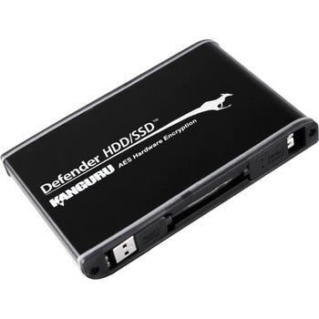 KDH3B-500 | Kanguru Defender Secure 500GB USB 3.0 (Encrypted) 2.5-inch External Hard Drive