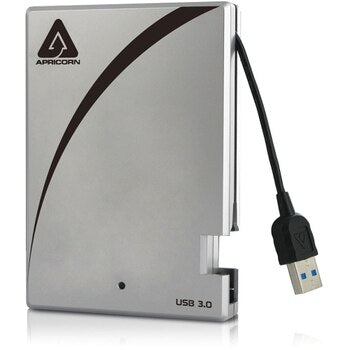 A25-3USB-500 | Apricorn Aegis Portable 3.0 500GB 5400RPM USB 3.0 8MB Cache 2.5-inch External Hard Drive