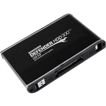 KDH3B-300F-2T | Kanguru Defender HDD300 2TB USB 3.0 (FIPS 140.2) 2.5-inch External Hard Drive