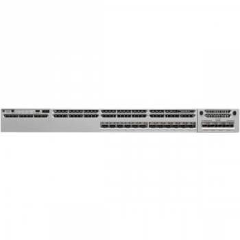 WS-C3850-12S-E-RF | Cisco Catalyst 3850-12S-E Switch L3 managed 12 x Gigabit SFP desktop, rack-mountable