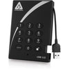 A25-3PL256-S4000 | Apricorn Aegis Padlock 4TB USB 3.0 (AES-256) External Solid State Drive