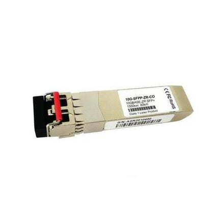 10G-SFPP-ZR | Brocade 10Gbps 10GBase-ZR Single-mode Fiber 80km 1550nm Duplex LC Connector SFP+ Transceiver Module With DOM