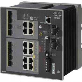 IE-4000-4S8P4G-E  Cisco Industrial Ethernet 4000 Series (IE-4000-4S8P4G-E) 4 Ports Managed Switch