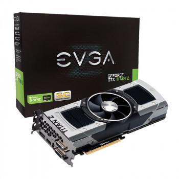 12G-P4-3992-KR | EVGA Nvidia GeForce GTX TITAN Z 12GB 768-Bit GDDR5 4096 x 2160 PCI Express 3.0 Graphics Card